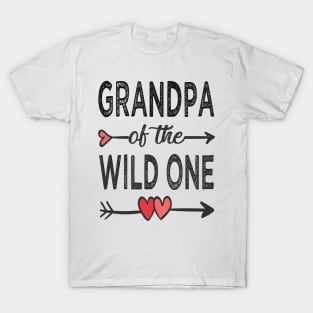 grandpa of the wild one grandpa T-Shirt